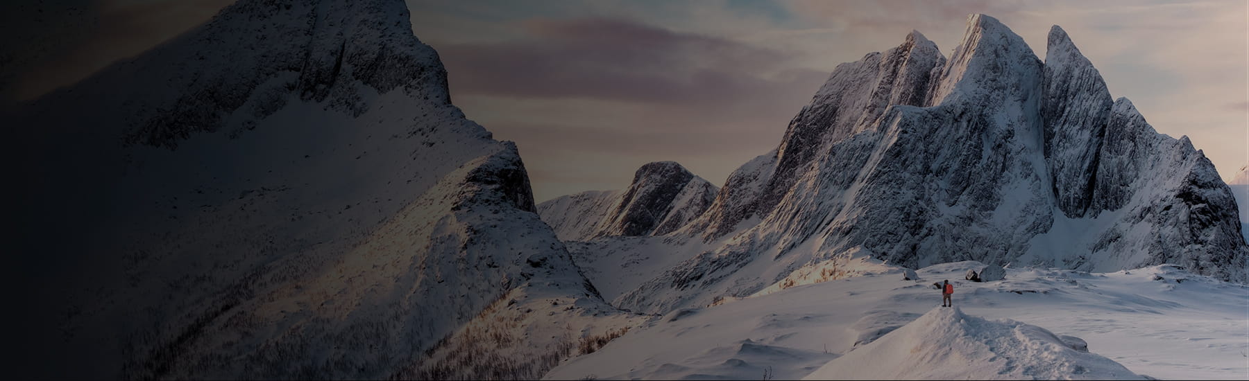 Snowy mountains