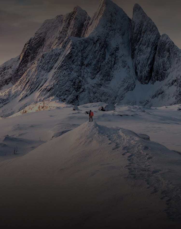 Snowy mountains